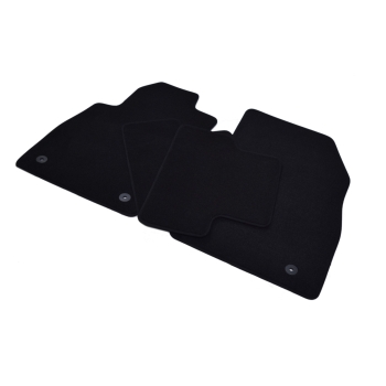 Opel Astra J (2009–2019) – Czarne dywaniki samochodowe welurowe Gold PLUS – Standard